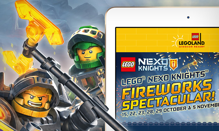 Legoland Nexo Knights Email Campaign